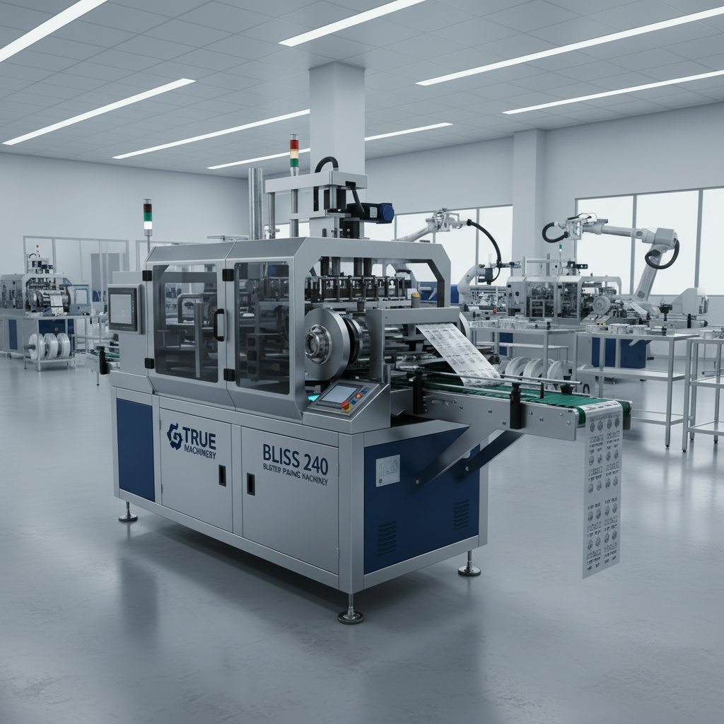 BLISS 240 PVC ALU BLISTER PACKING MACHINE