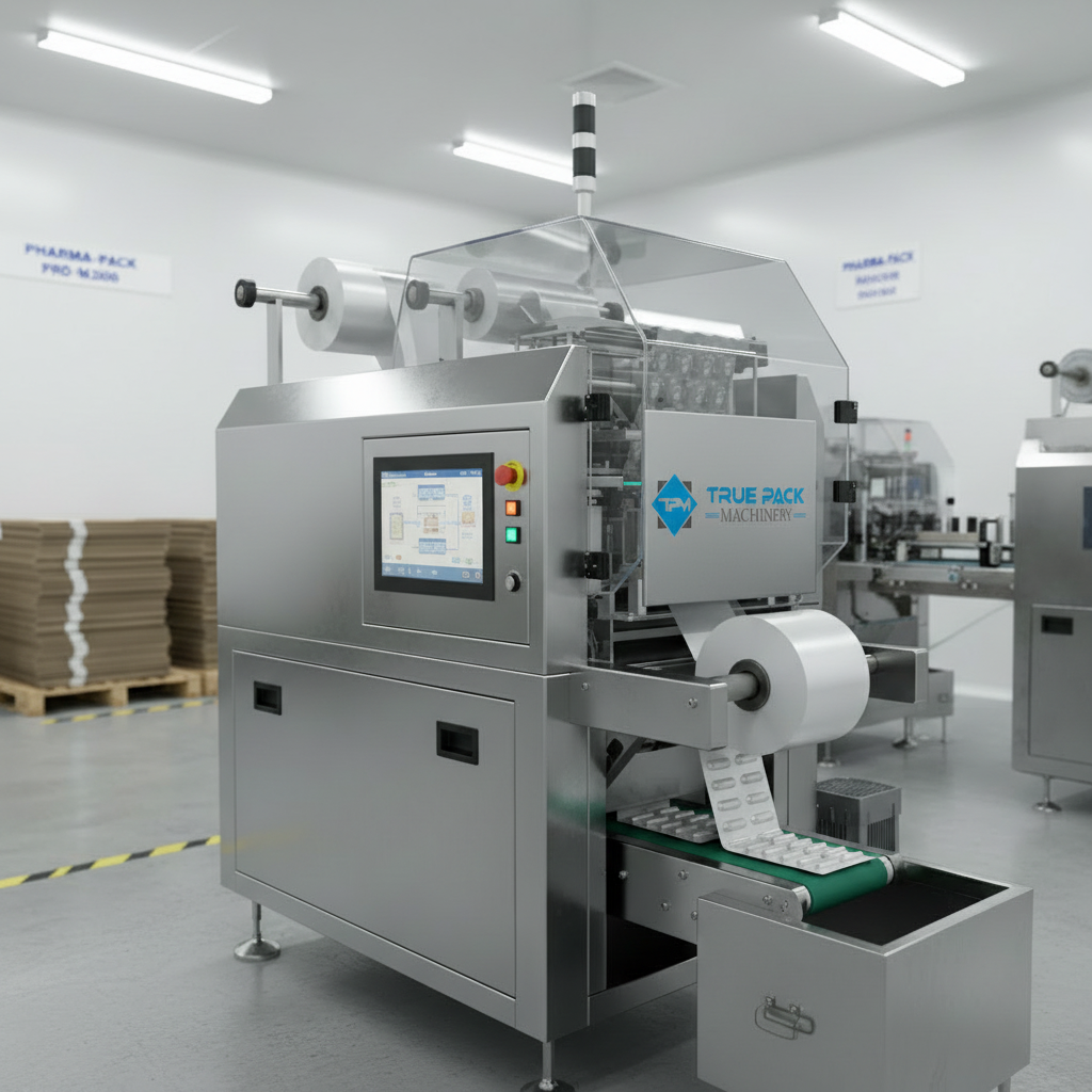 AMPOULE BLISTER PACKING MACHINE - ROTARY FORMING