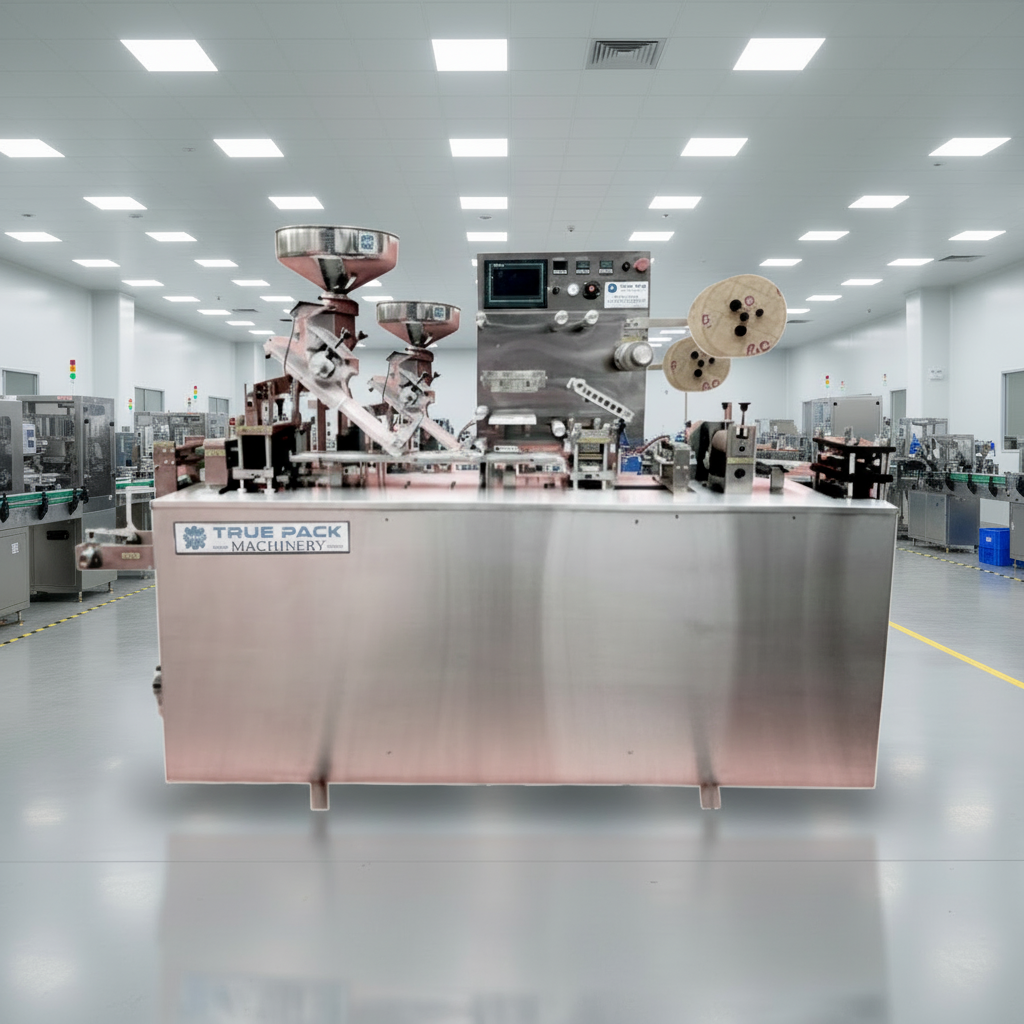 AUTOMATIC BLISTER PACKING MACHINE