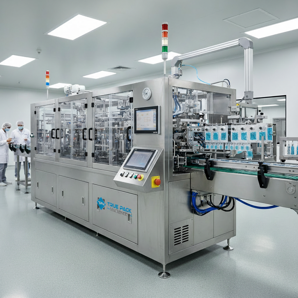 BLISTER PACKING MACHINE FOR LIQUID