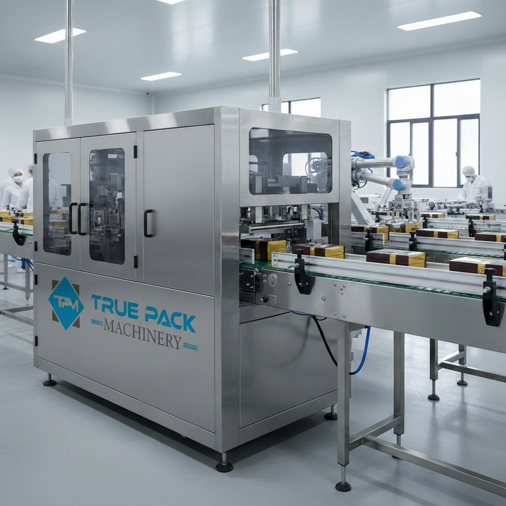 Confectionery chocolate packaging machine