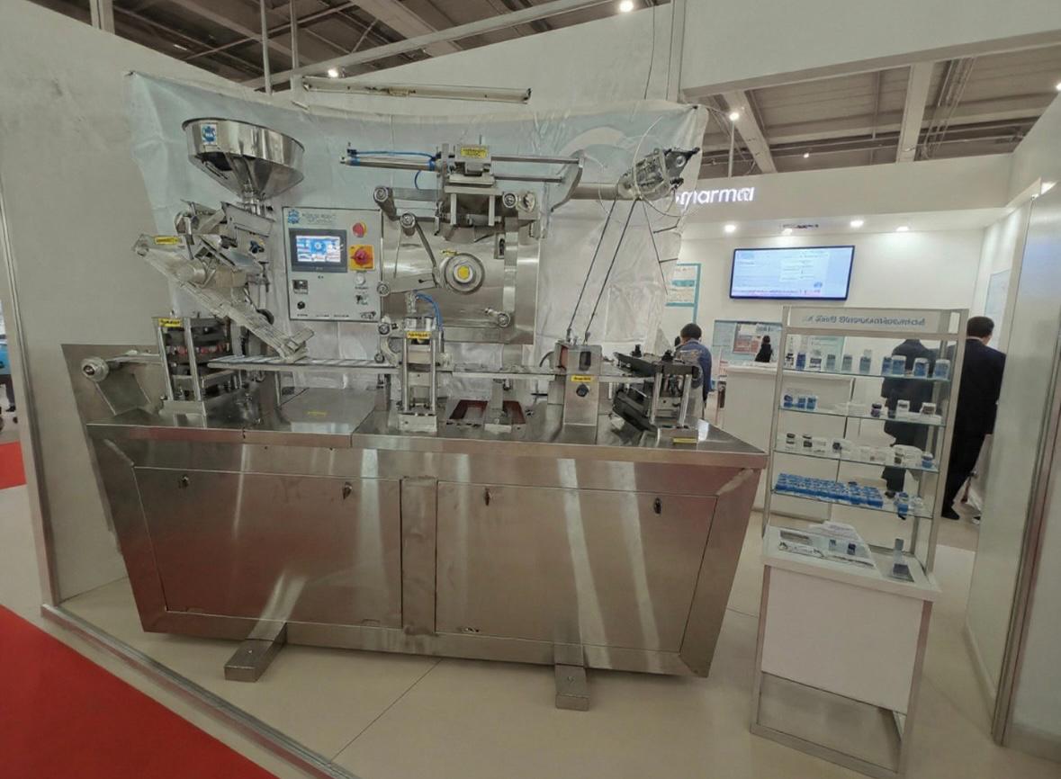 ALU ALU BLISTER PACKING MACHINE